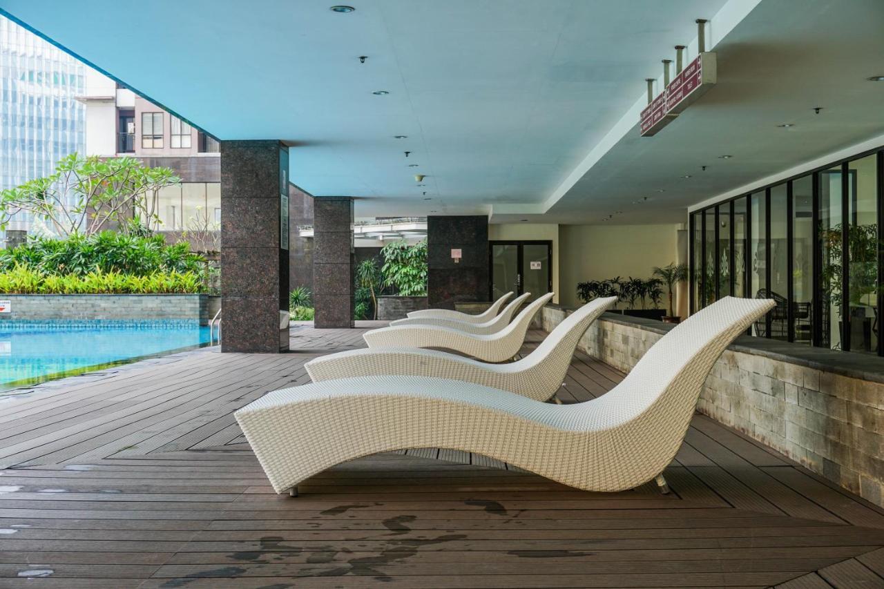 Homey And Modern Tamansari Semanggi 2Br Apartment By Travelio Dżakarta Zewnętrze zdjęcie
